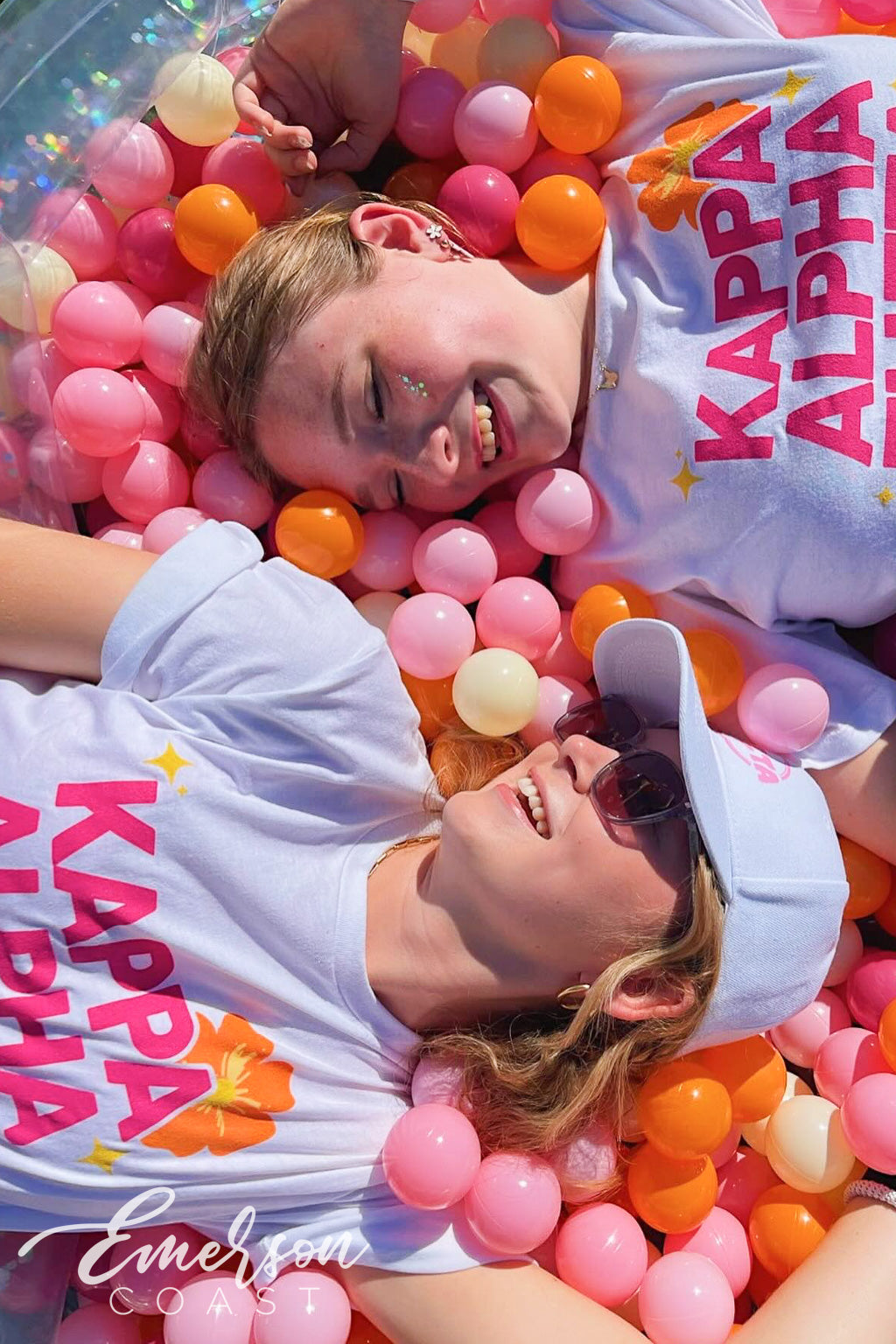 Kappa Alpha Theta Kansas State University Tropical Bid Day Tee