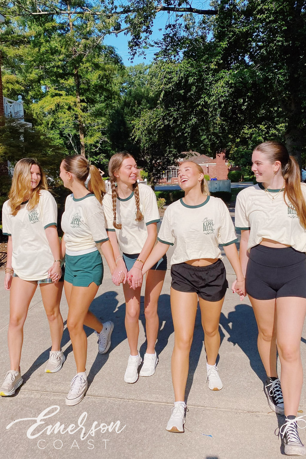 Kappa Delta East Carolina University Camp Kaydee Work Week Ringer Tee