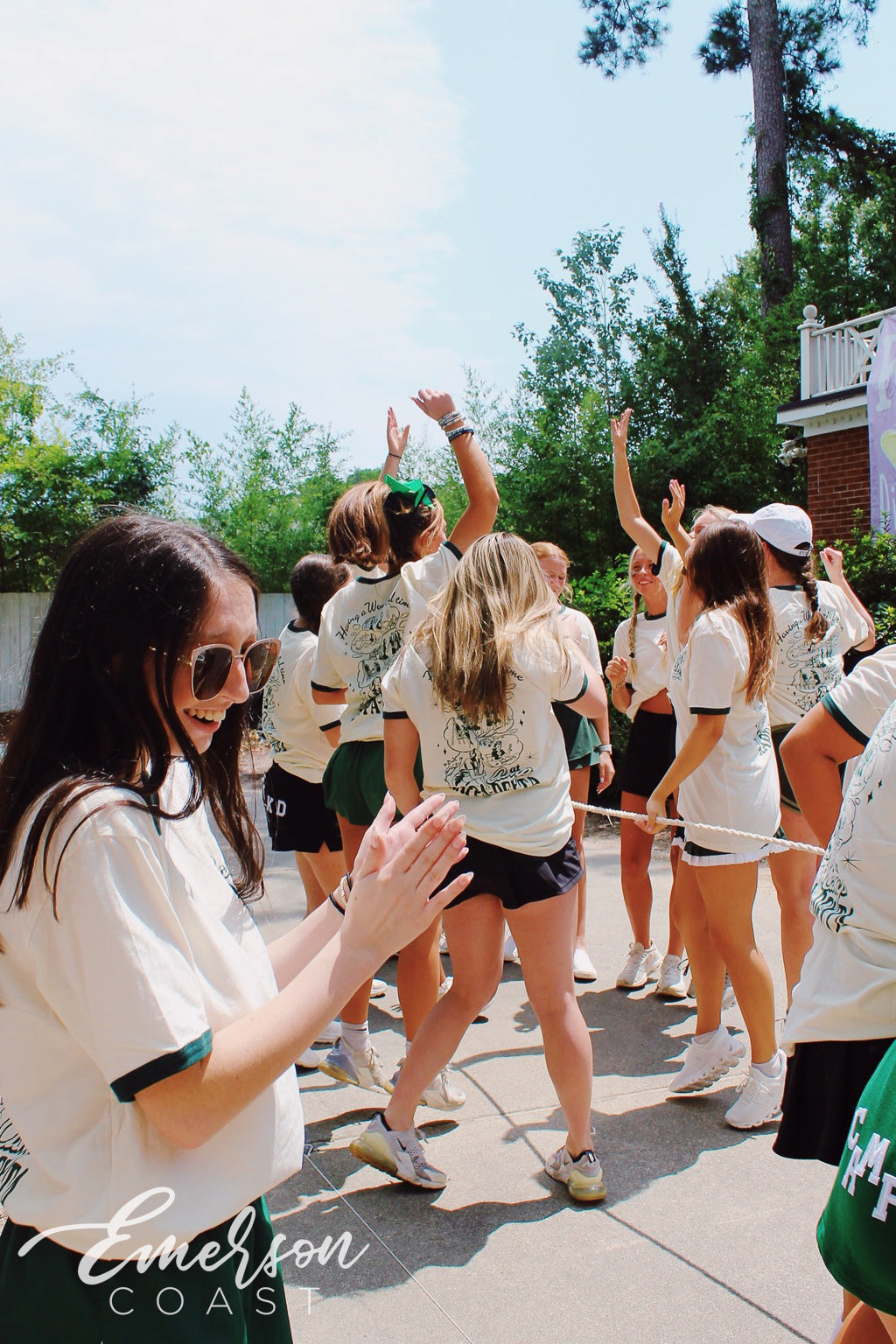 Kappa Delta East Carolina University Camp Kaydee Work Week Ringer Tee