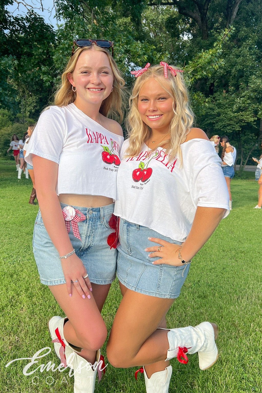Kappa Delta Kansas State University Cherry On Top Bid Day Tee