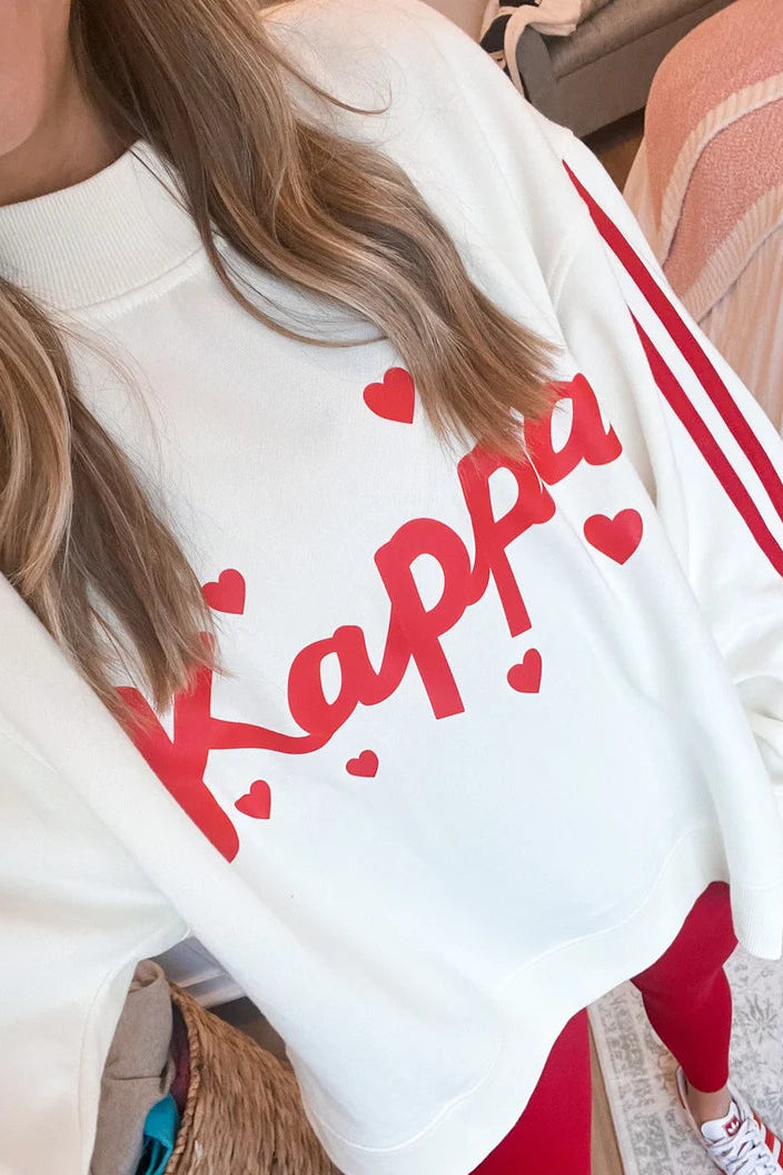 Chicka-d Striped Mockneck