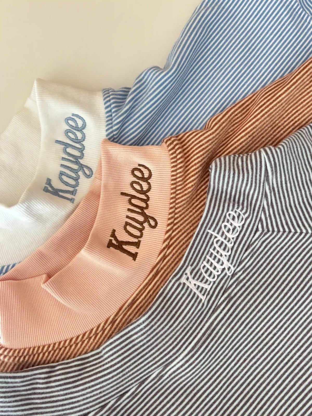 Blue Boathouse Embroidered Mockneck Set