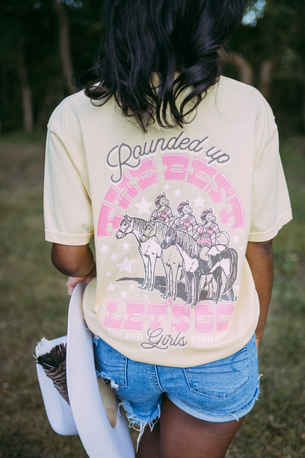 Kappa Delta Let's Go Girls Pocket Tee