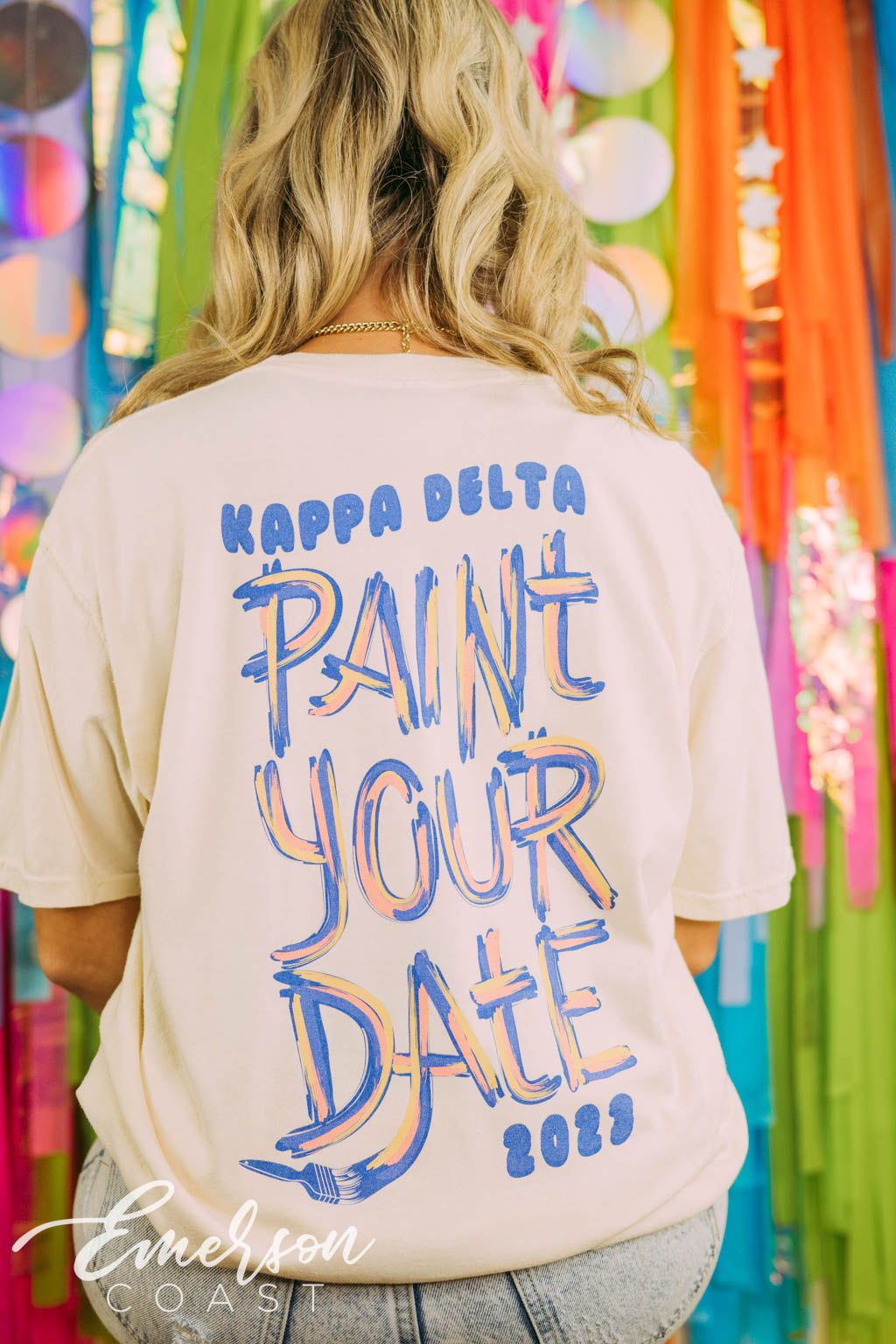 Kappa Delta Paint Your Date Tshirt