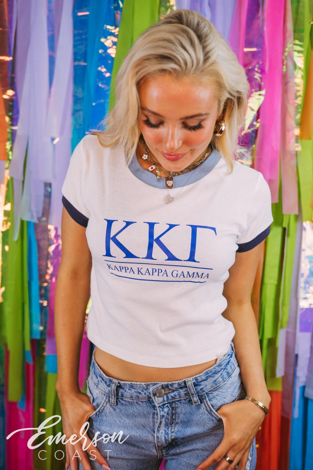 Kappa Kappa Gamma Baby Ringer Tee
