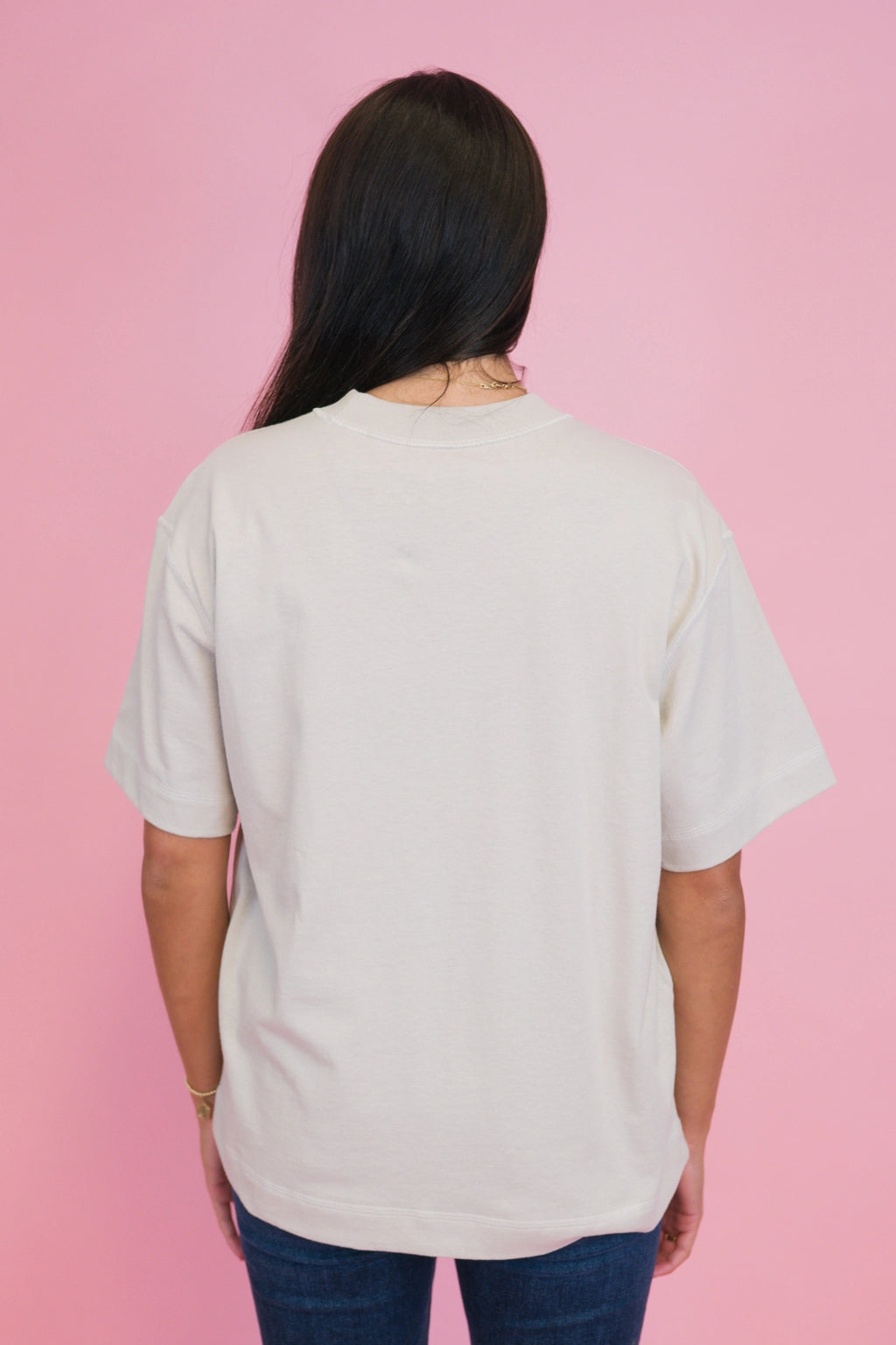 American Apparel Unisex Pique Mockneck Tee