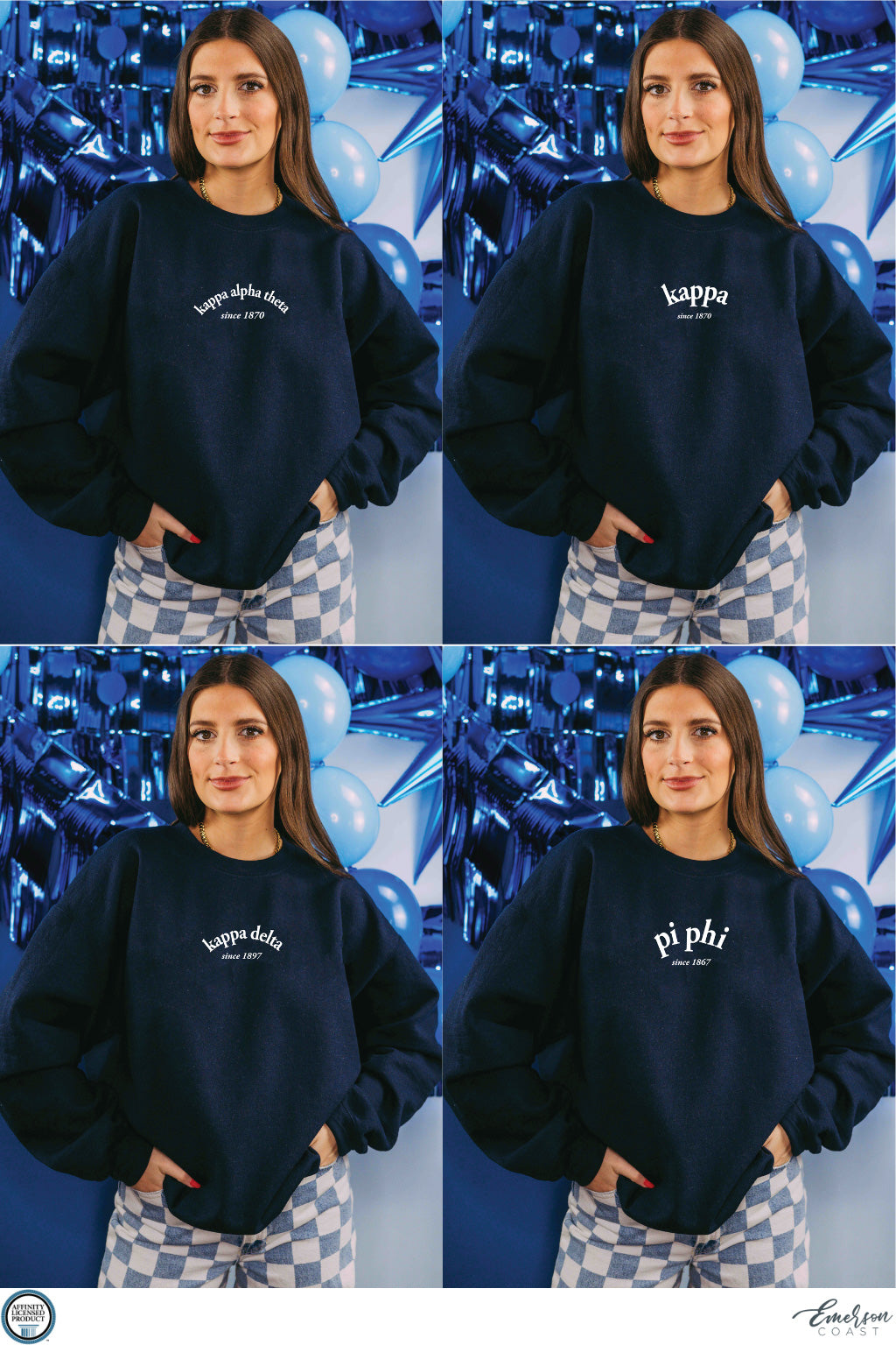 Navy Newport Crewneck