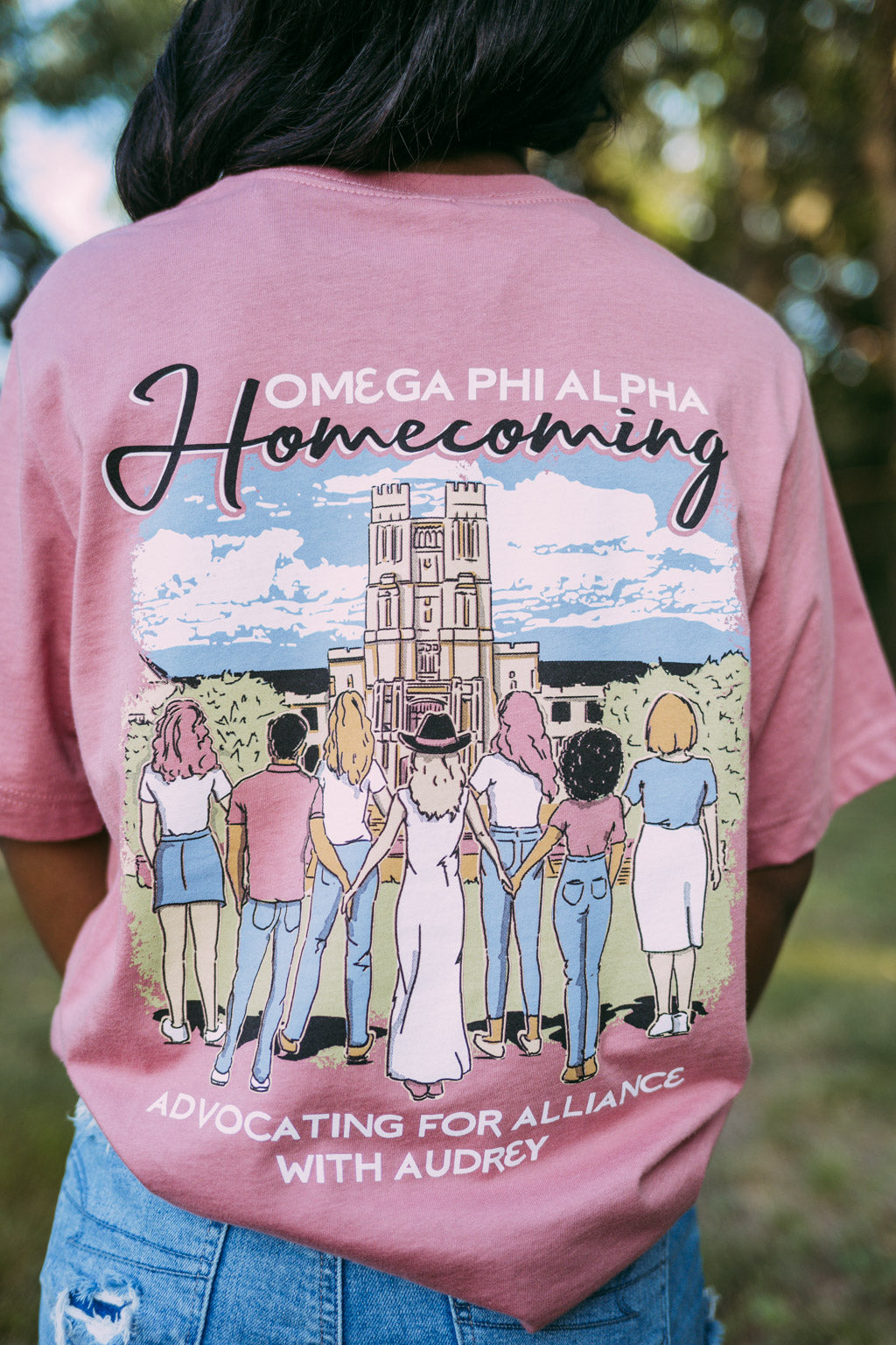 Omega Phi Alpha Homecoming Tshirt