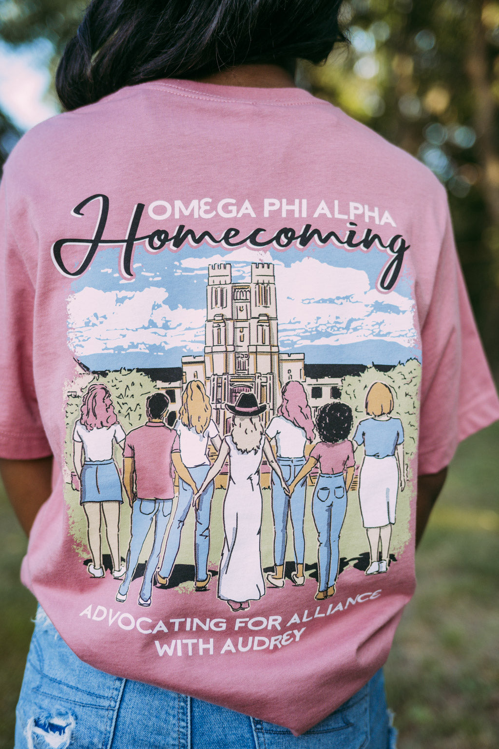 Omega Phi Alpha Homecoming Tshirt
