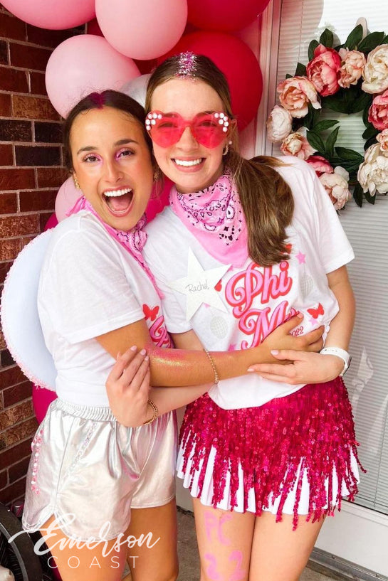 Phi Mu You Give Us Butterflies Bid Day Notch Tee