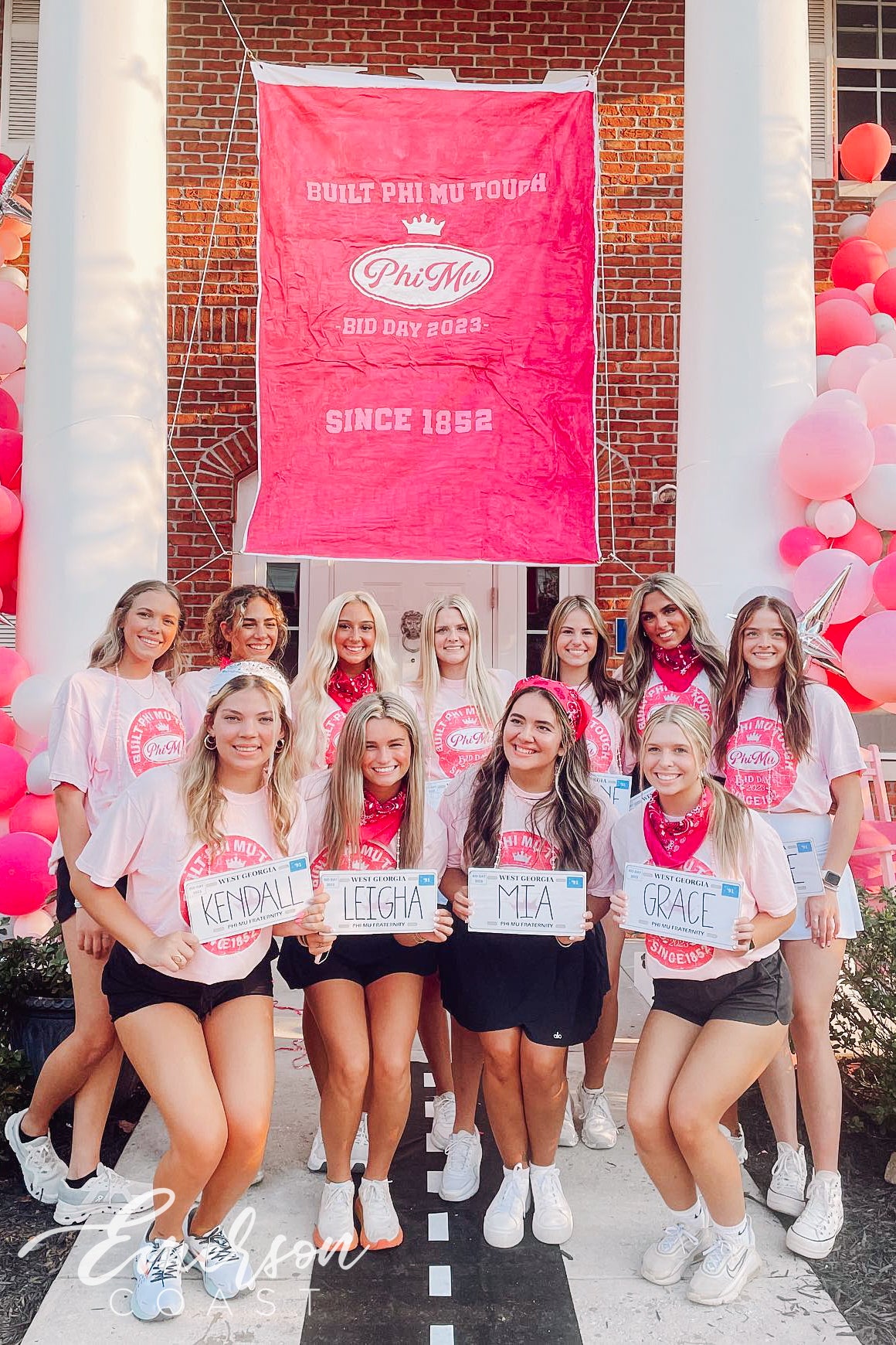 Phi Mu Built Tough Bid Day Tee