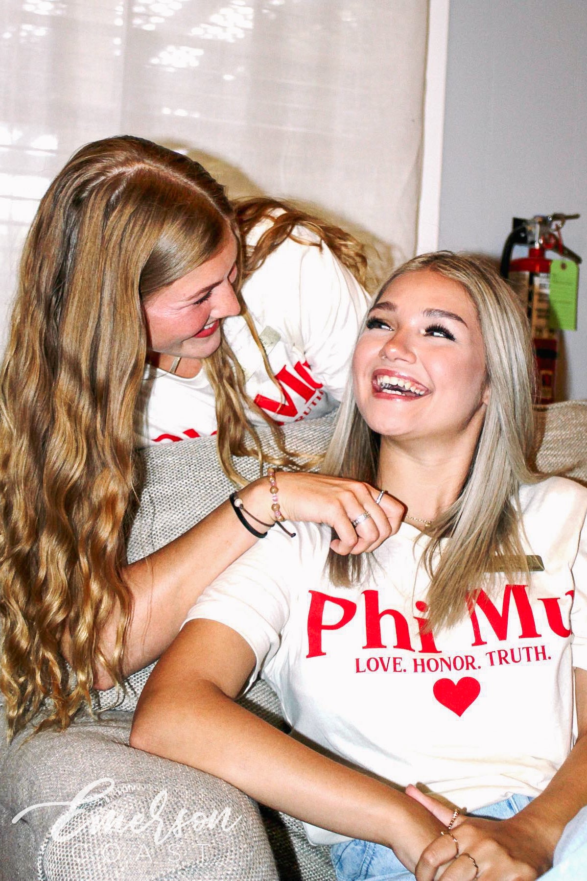 Phi Mu Love Honor Truth Recruitment Tee