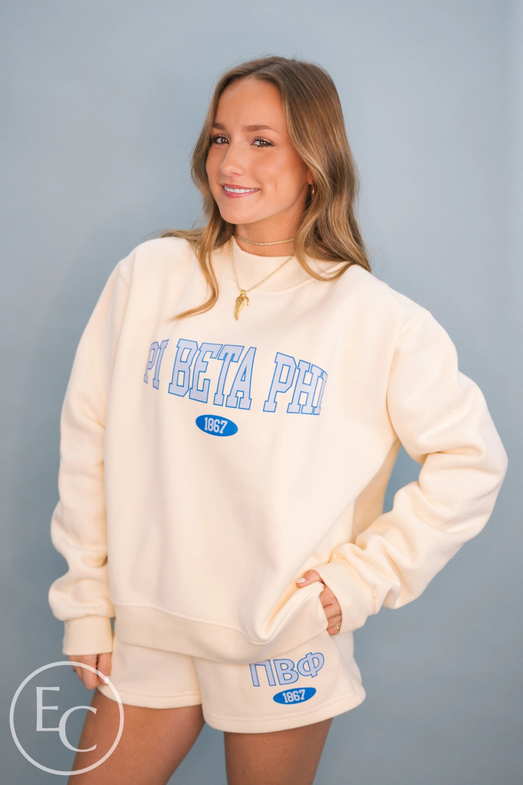 Pi Beta Phi Heritage Cream Set