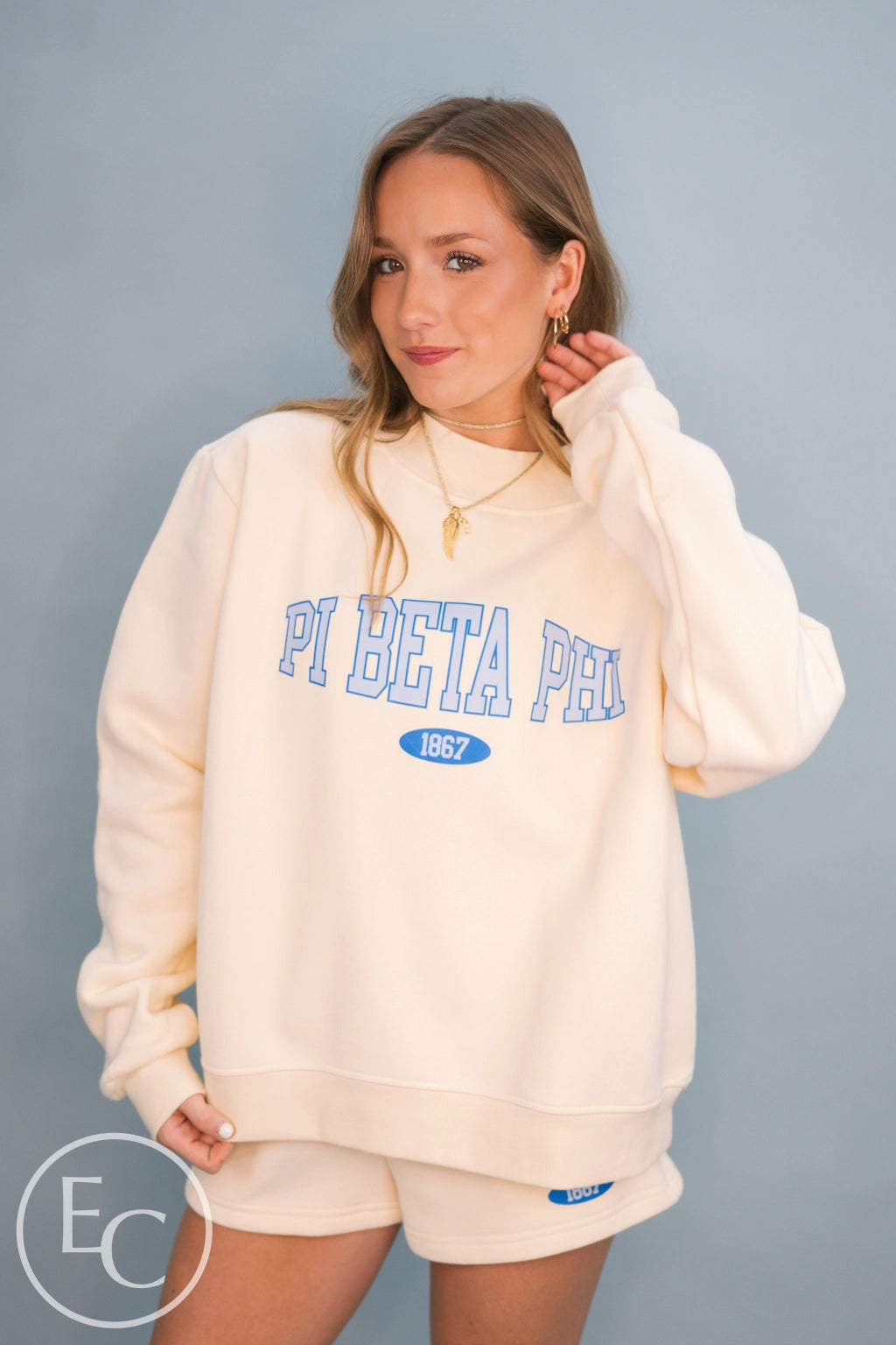 Pi Beta Phi Heritage Cream Set