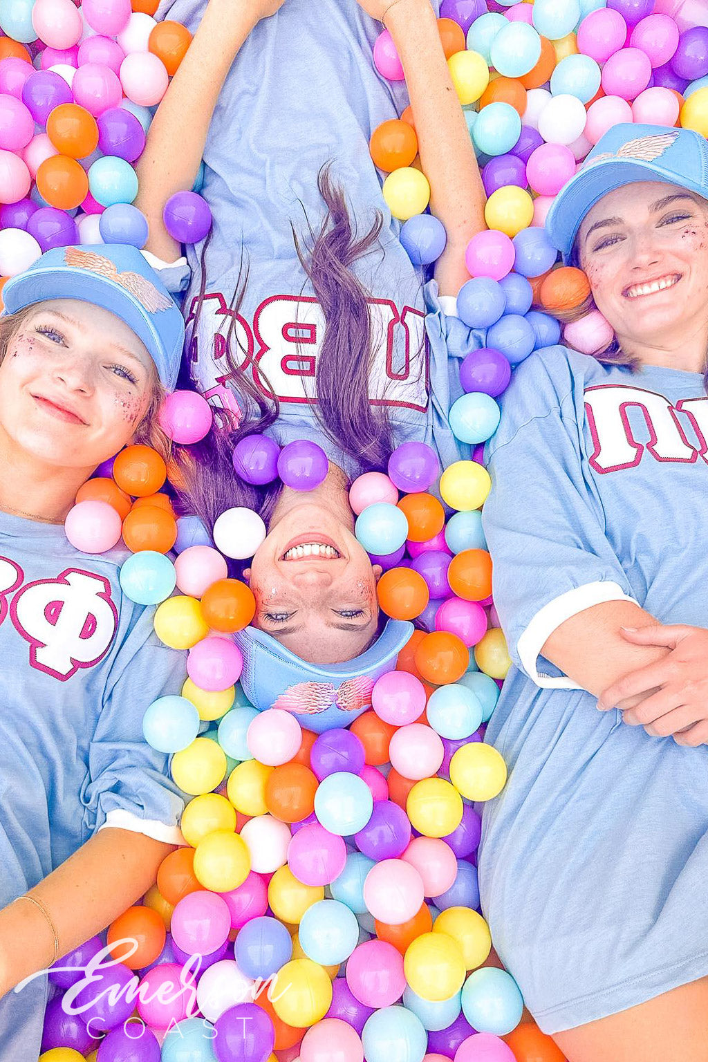 Pi Beta Phi Mississippi State University Light Blue Bid Day Jersey