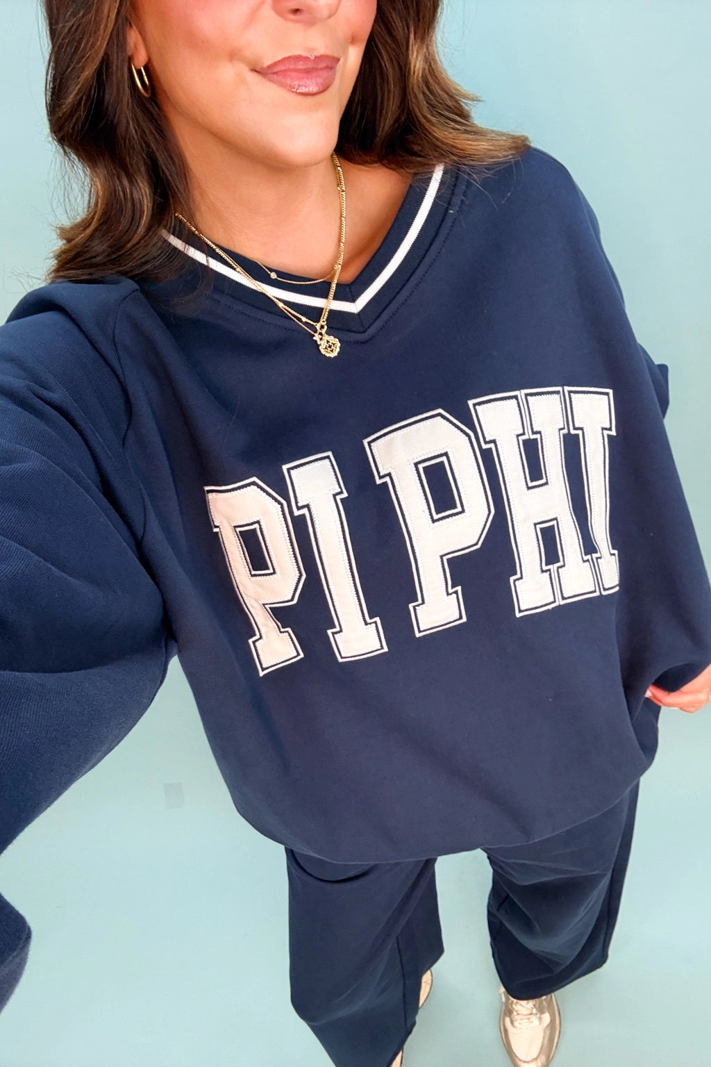 Pi Beta Phi Letterman V-Neck