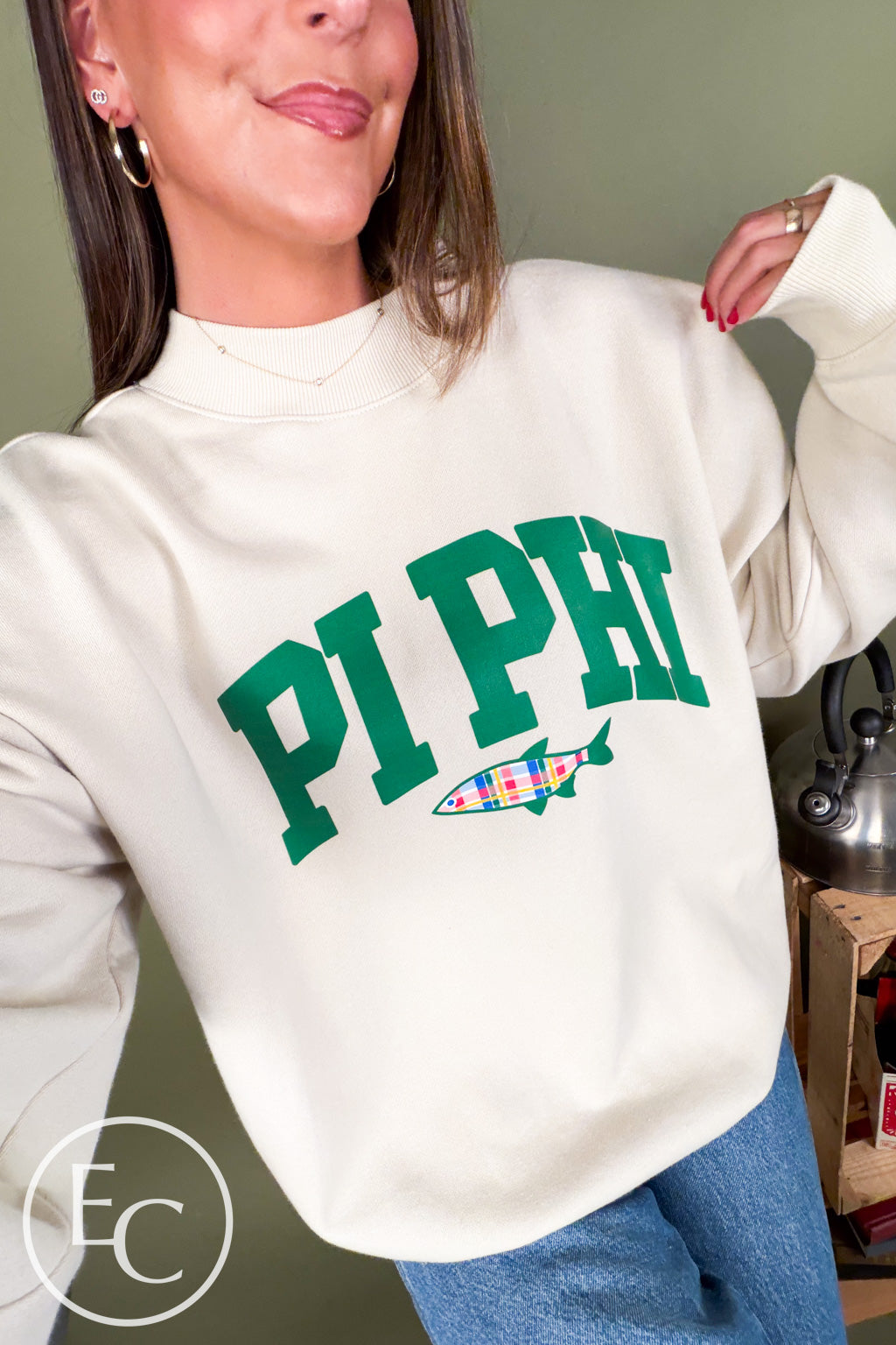 Ivory Lakeside Mockneck