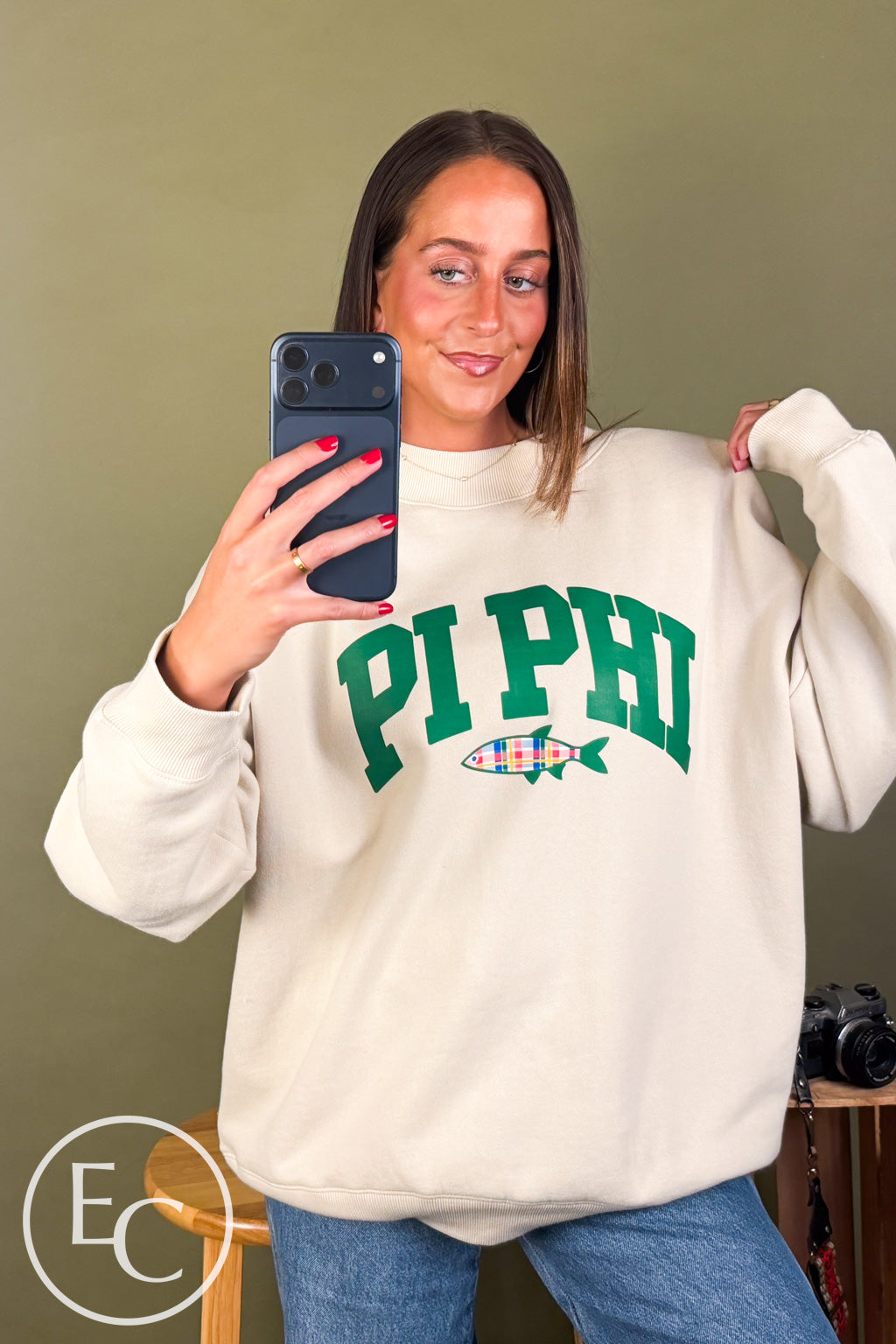 Ivory Lakeside Mockneck