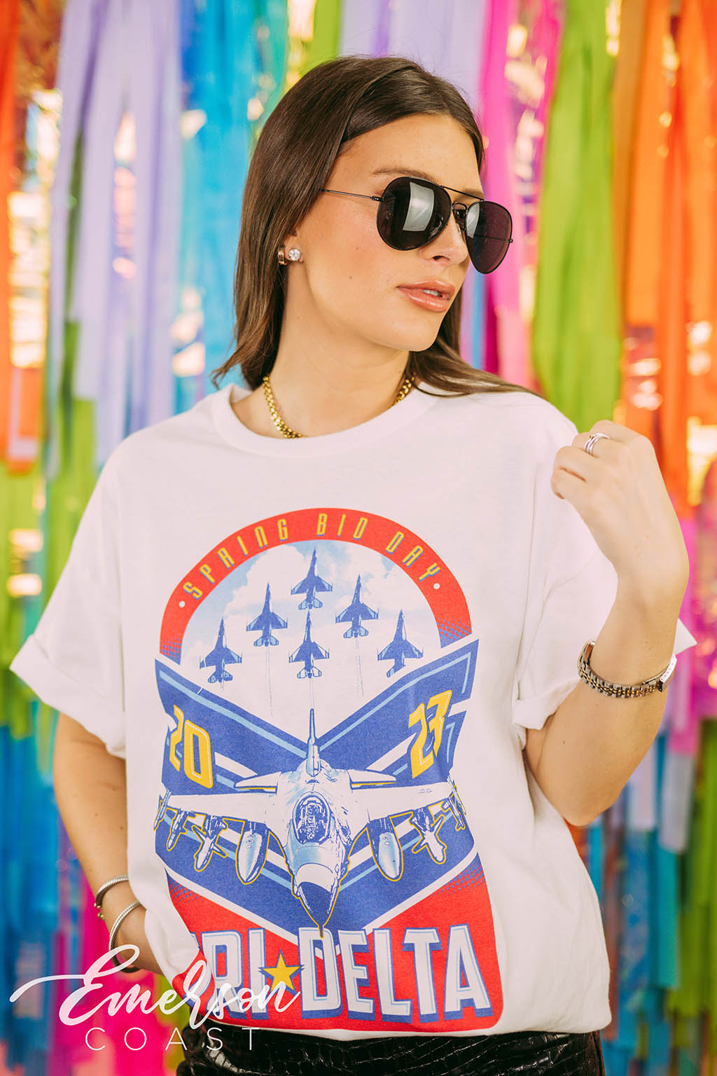 Tri Delta Top Gun Bid Day