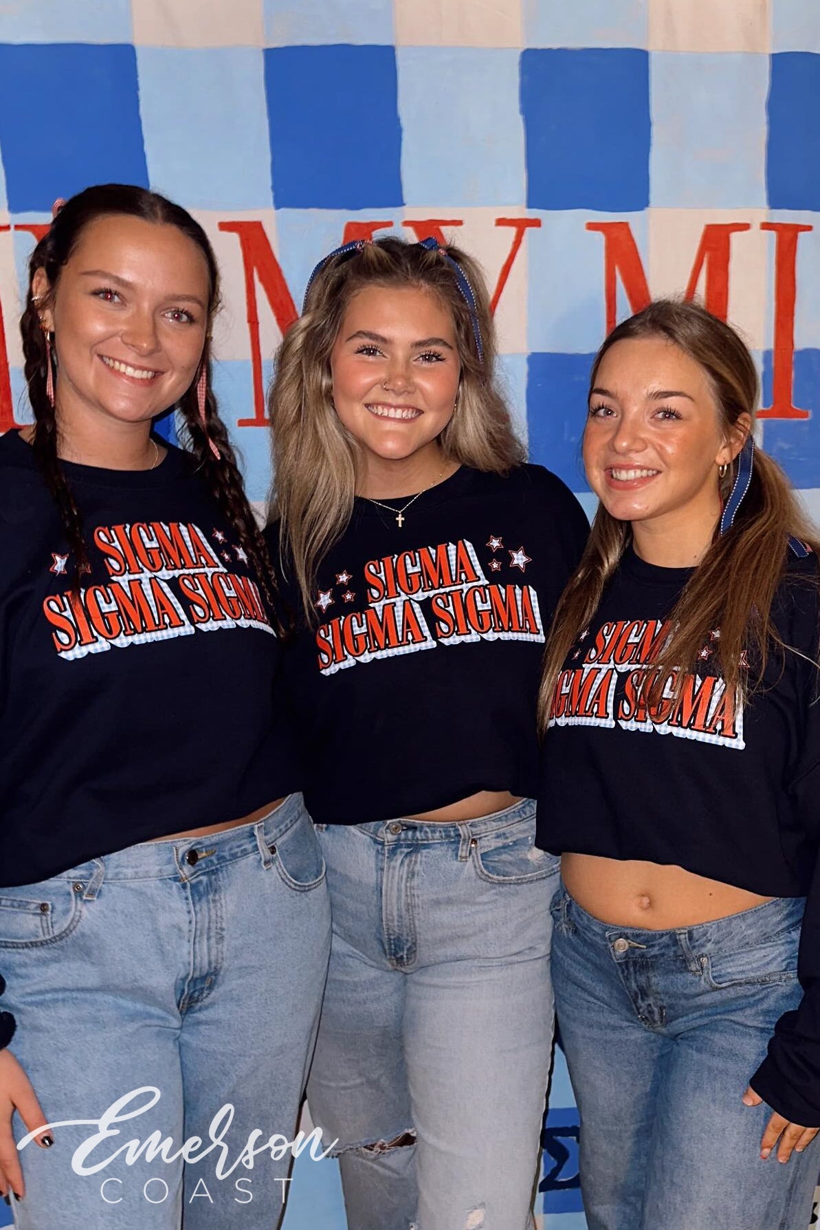 Sigma Sigma Sigma My Miss American Tri Bid Day Sweatshirt