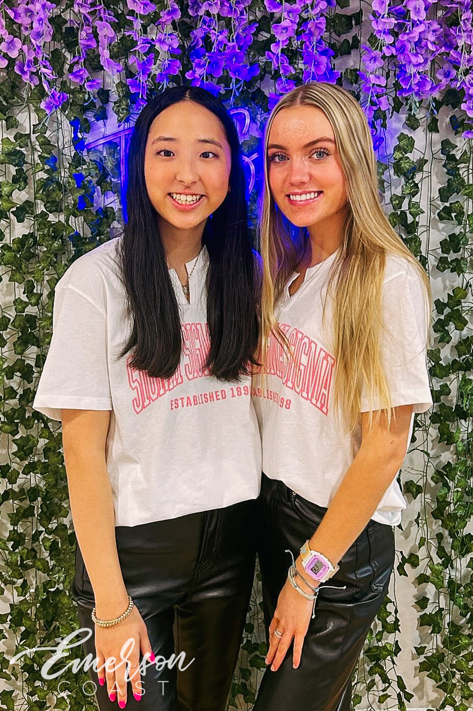 Tri Sigma Recruitment Notch Tee