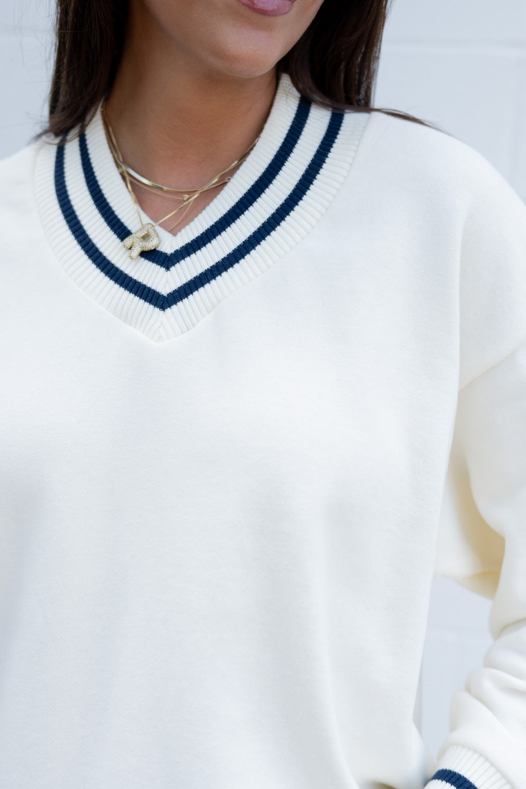 The Vintage V-neck Sweater
