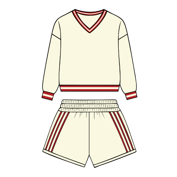 Cream and Crimson