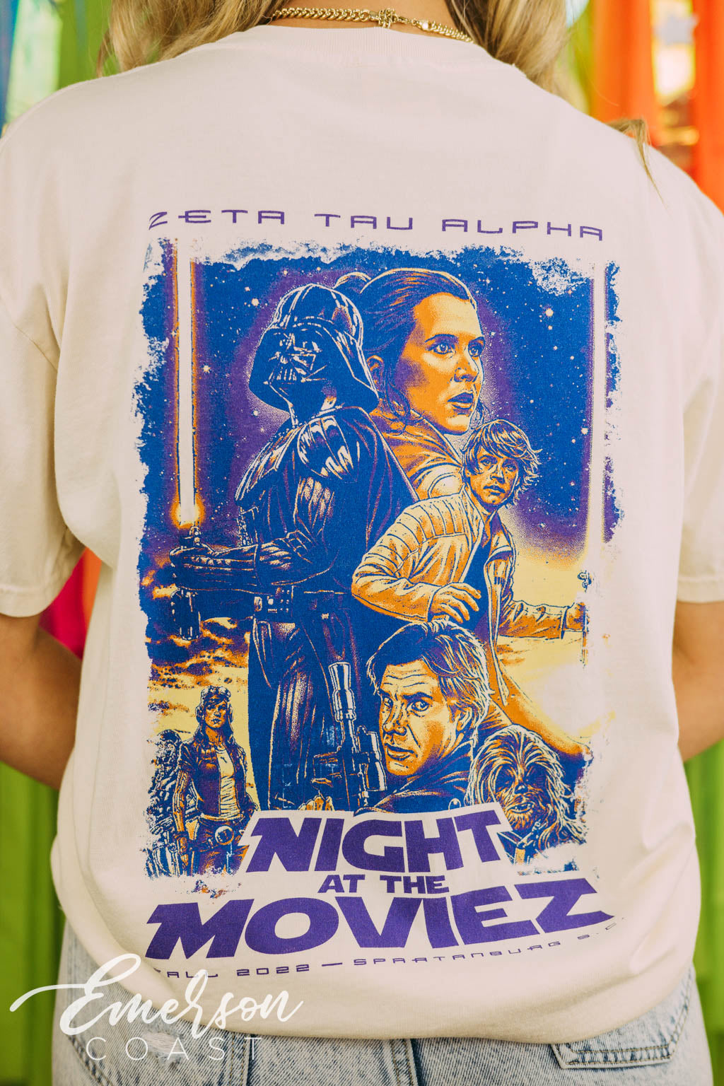 Zeta Night at the Moviez Tee