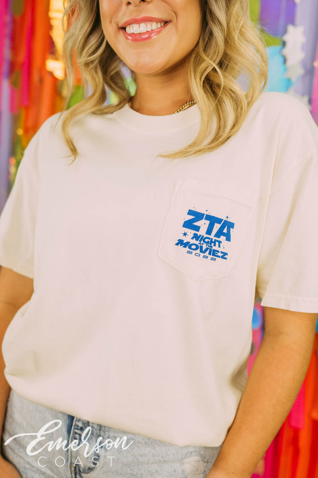Zeta Night at the Moviez Tee