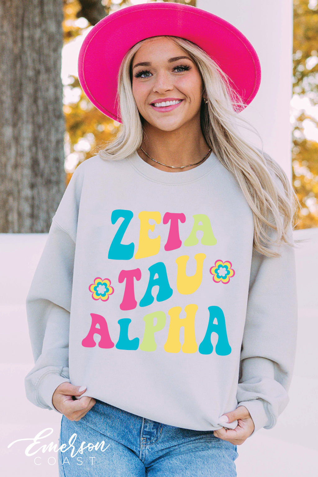 Bright Floral Crewneck