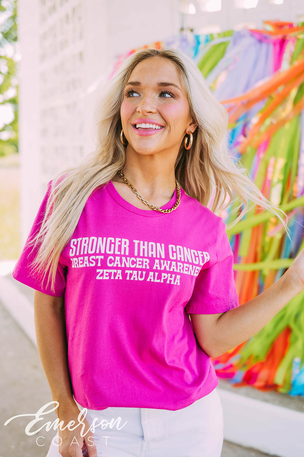 Zeta Stronger Than Cancer Tshirt