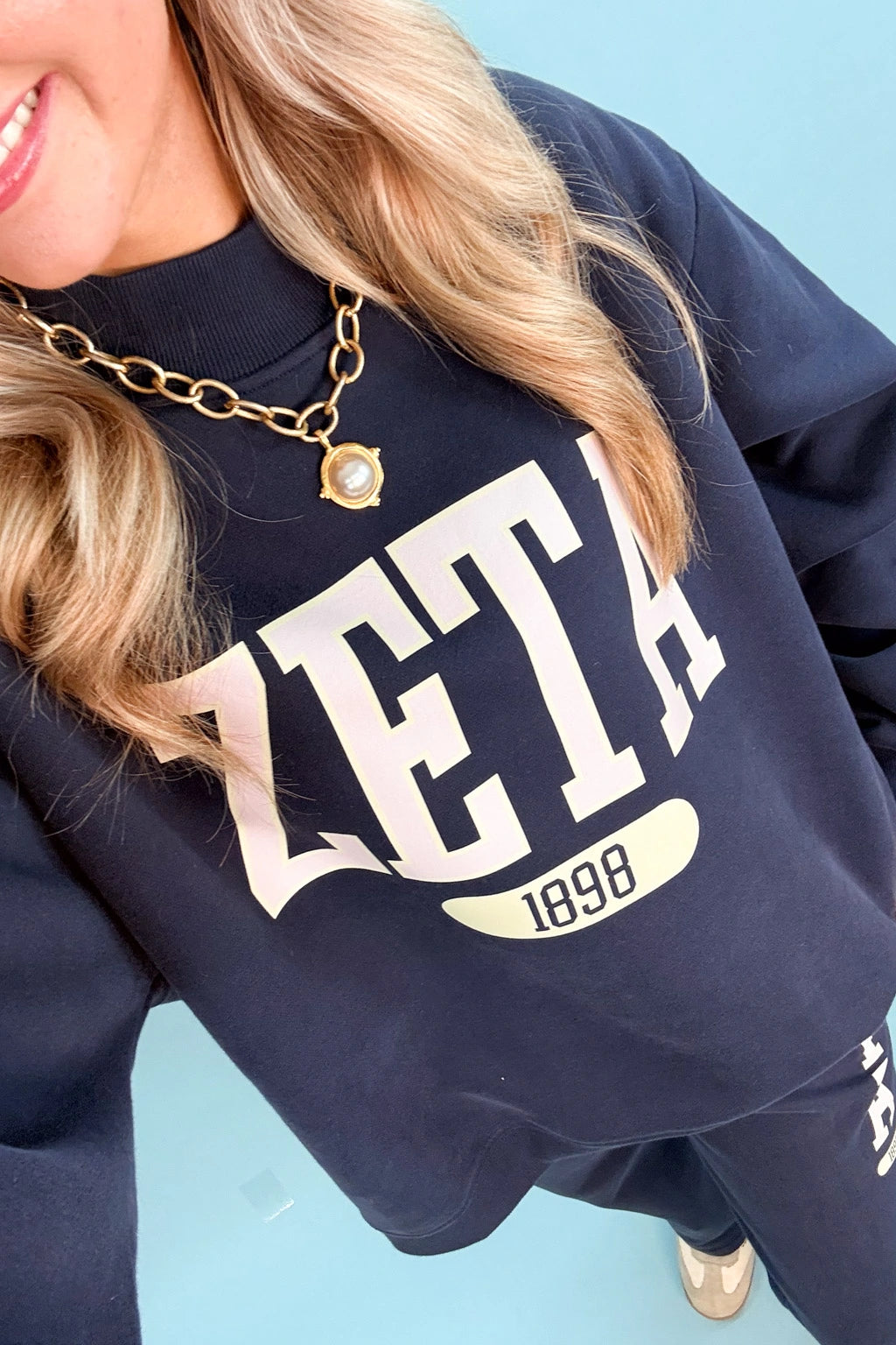 Zeta Tau Alpha PR Navy Set