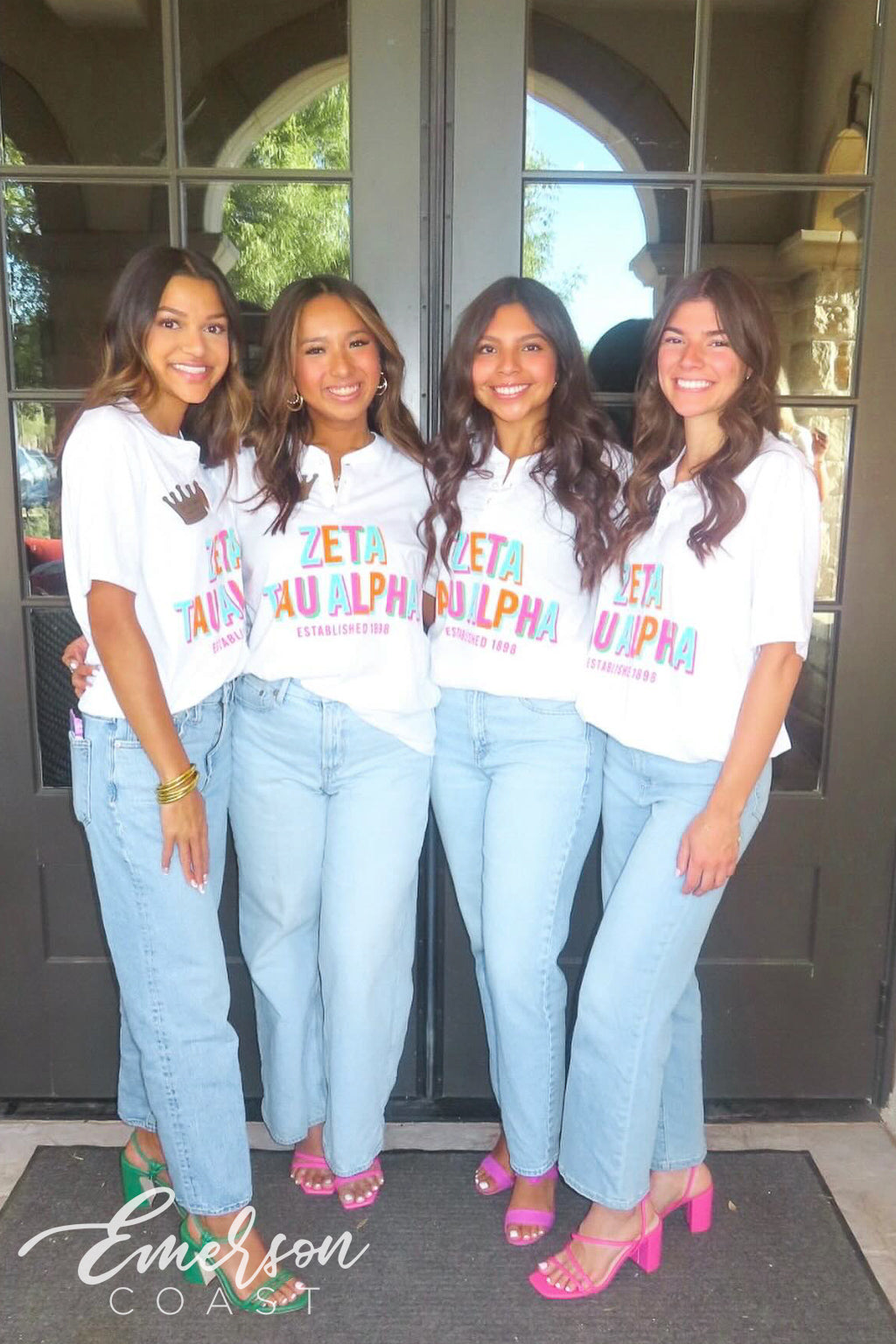 Zeta Tau Alpha Texas Tech University Bold Recruitment Henley