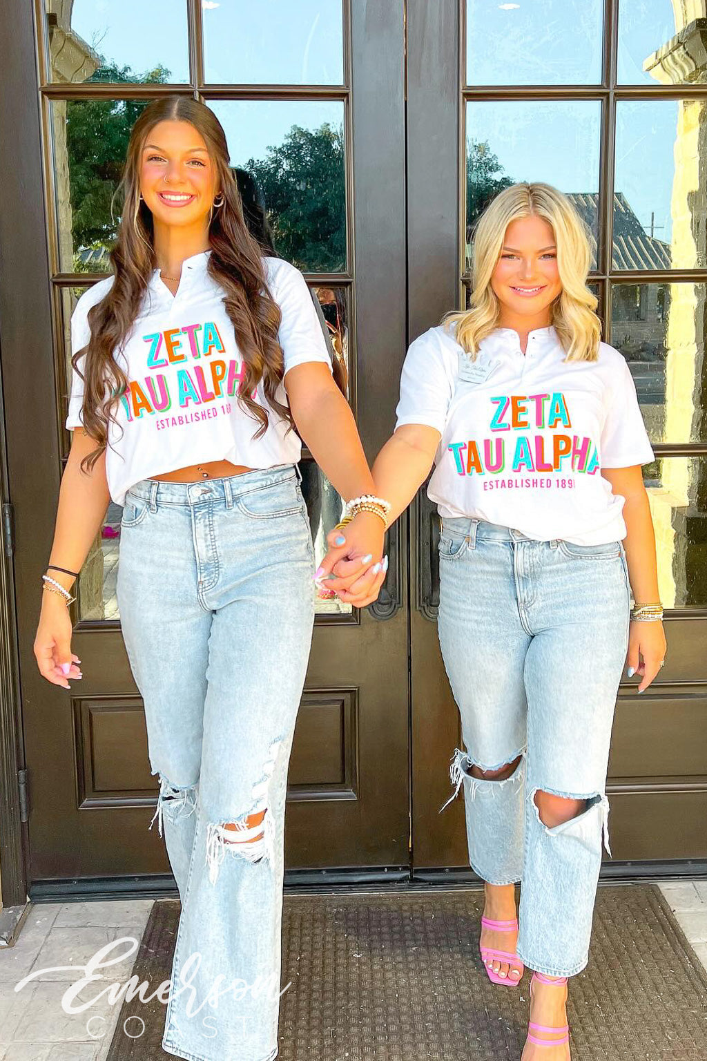 Zeta Tau Alpha Texas Tech University Bold Recruitment Henley