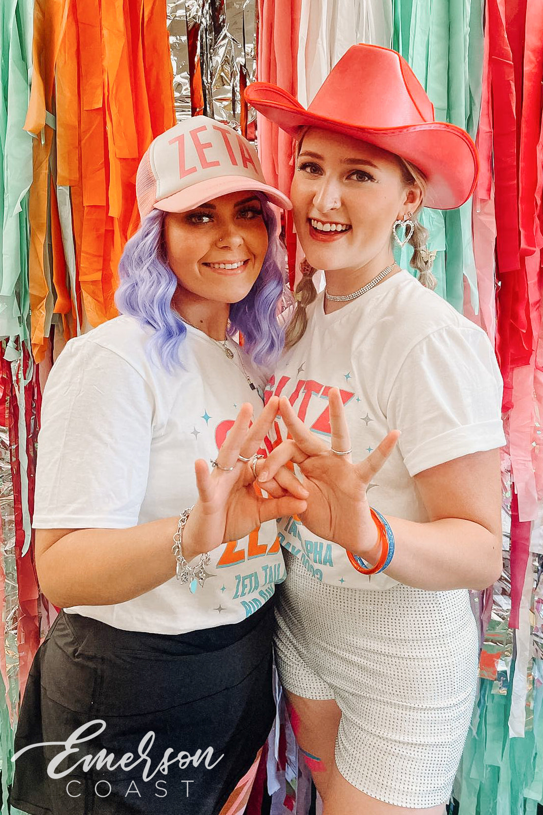 ZTA Glitz and Zlam Bid Day Tee