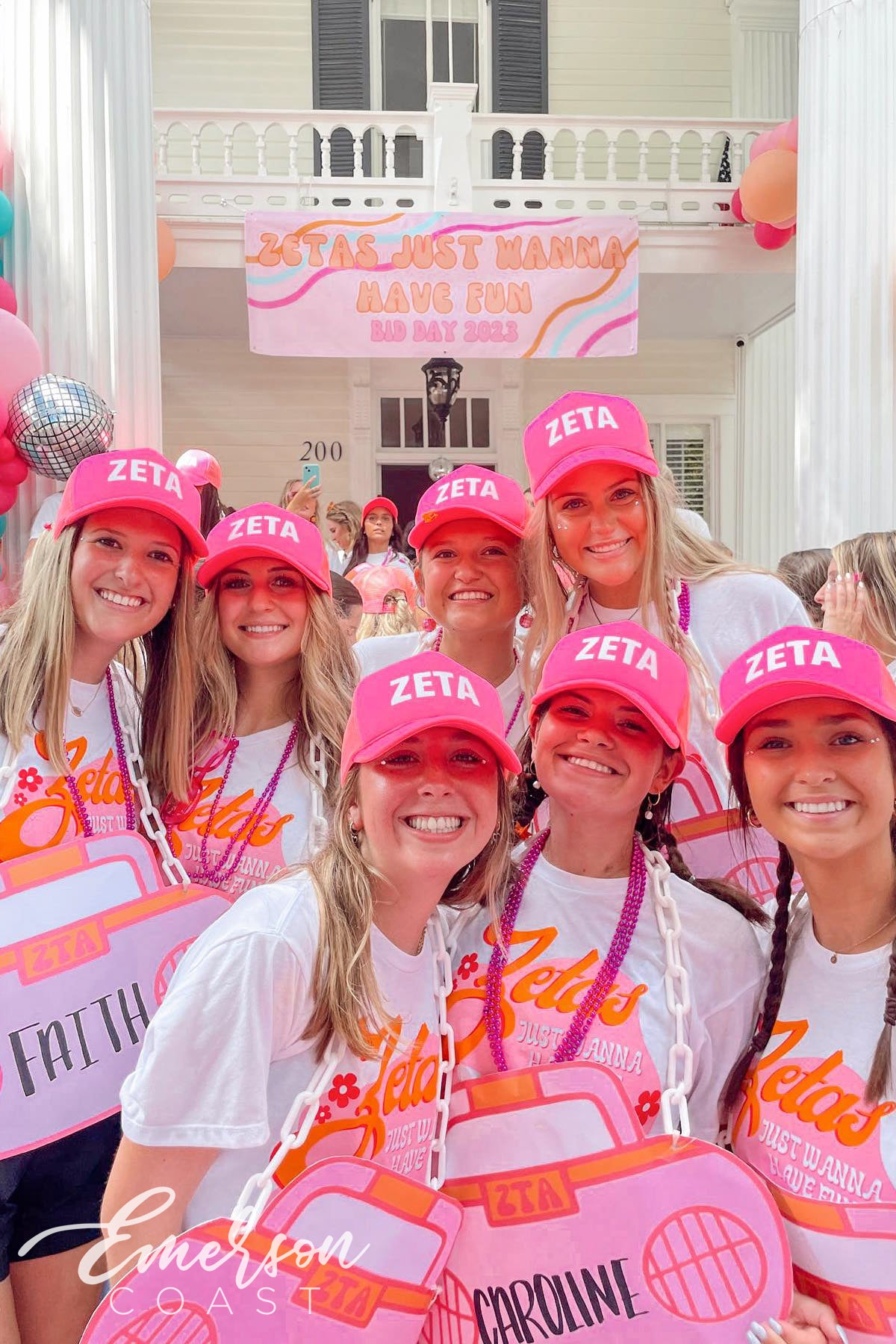 Zetas Just Wanna Have Fun Bid Day Tee
