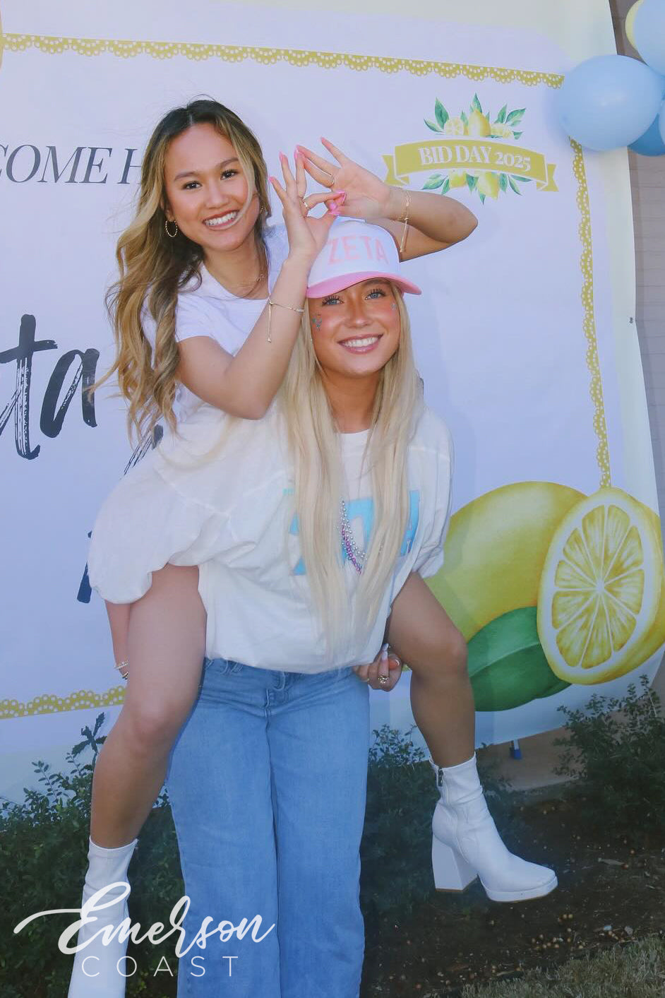 Zeta Tau Alpha Turquoise Greek Letter Bid Day Jersey