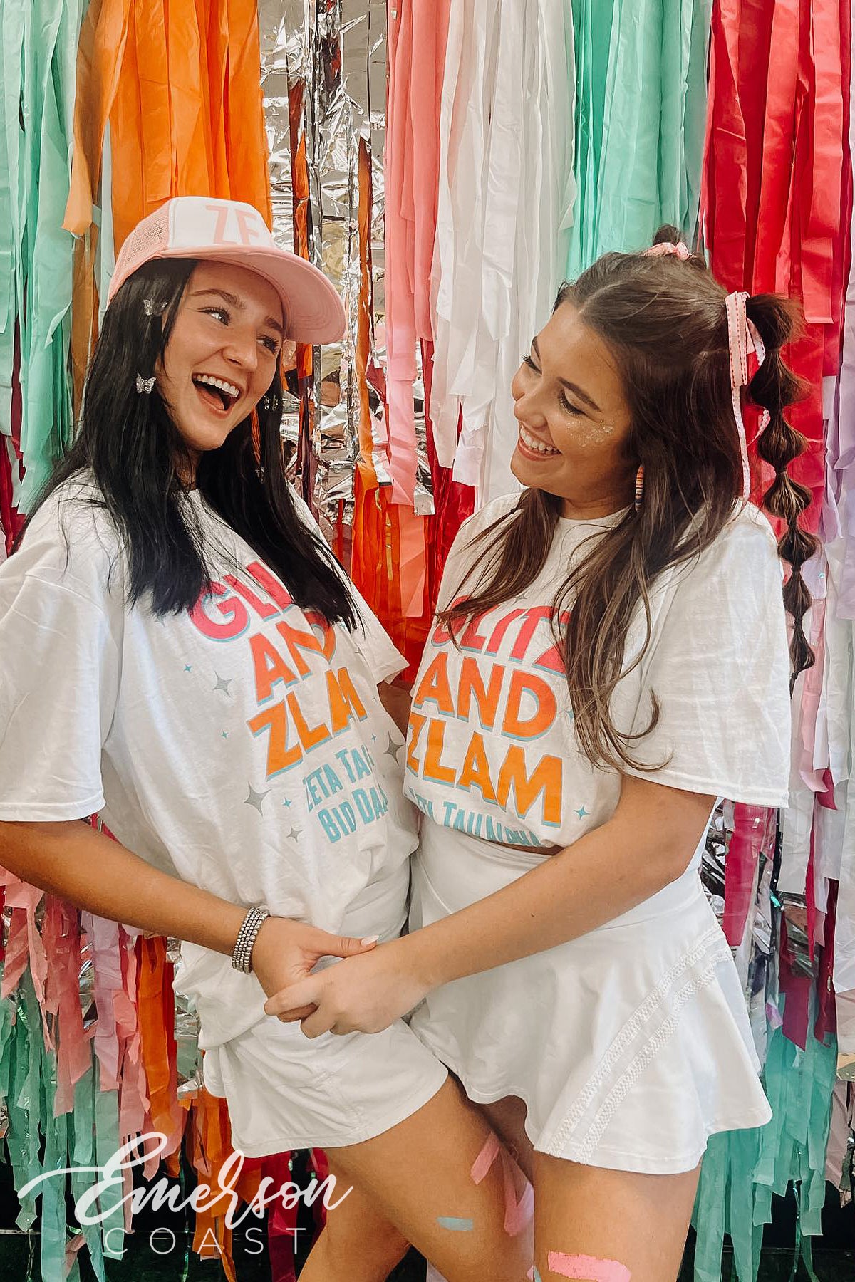 ZTA Glitz and Zlam Bid Day Tee