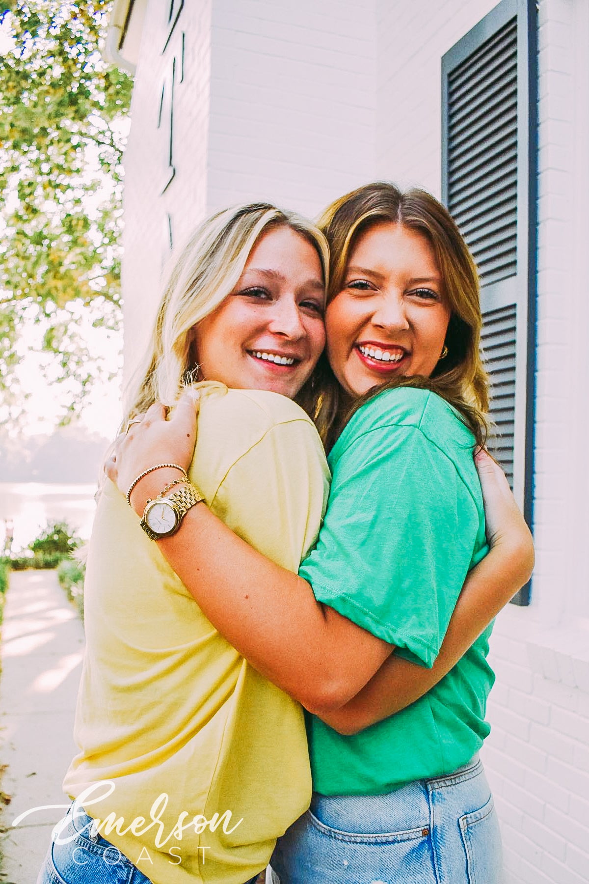 Zeta Tau Alpha Colorful Recruitment Notch Tee