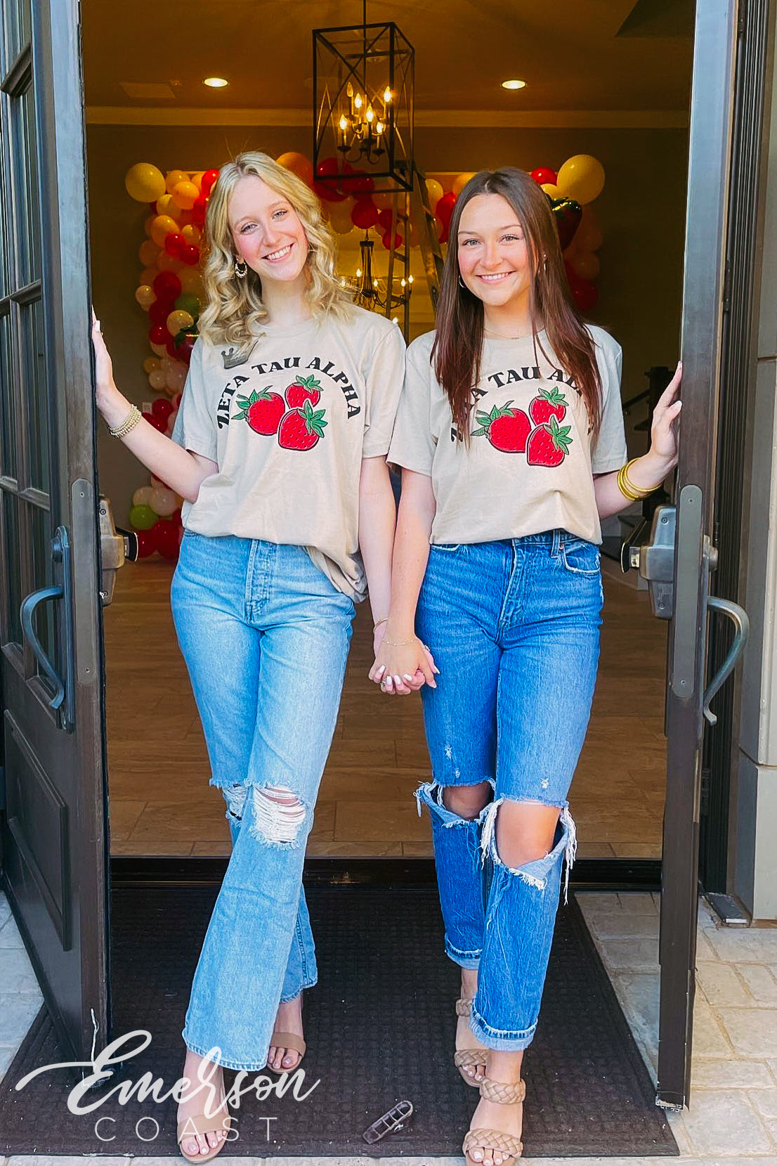 Zeta Tau Alpha Strawberry Recruitment Tee