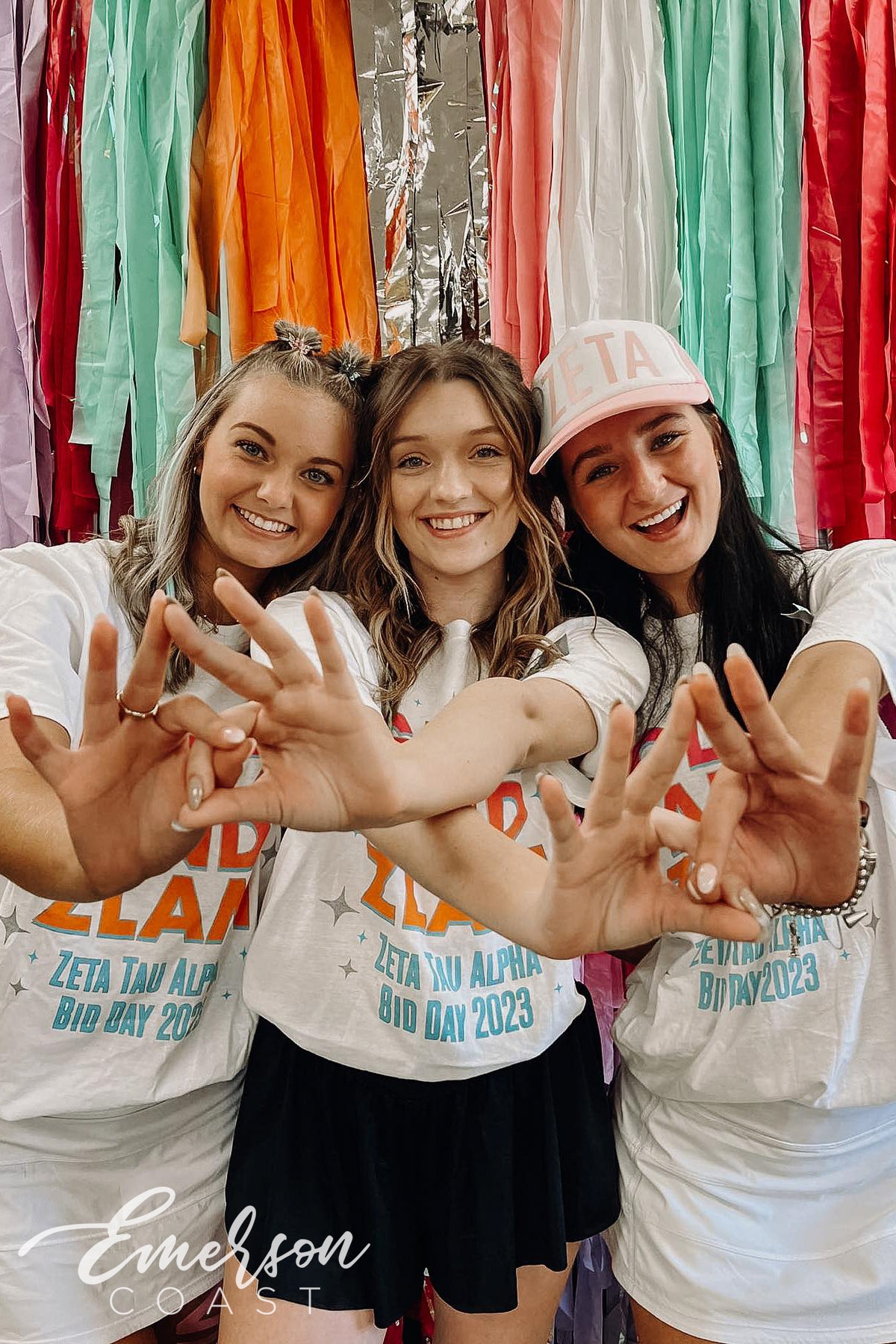ZTA Glitz and Zlam Bid Day Tee