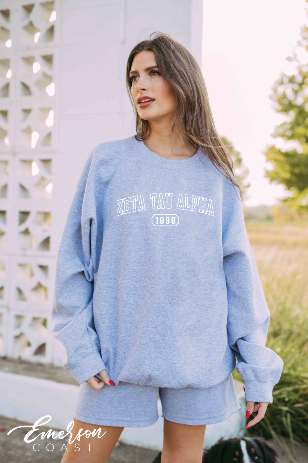 Athletics Oversized Crewneck