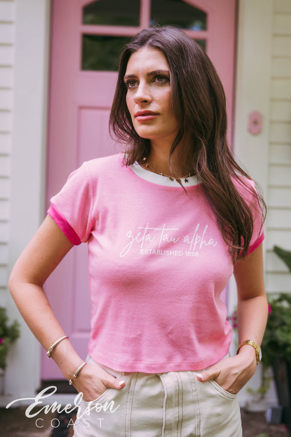 Zeta Tau Alpha Recruitment Frenchy Tee