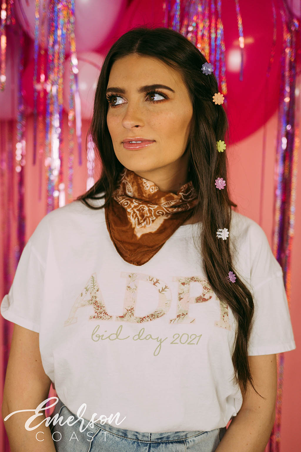 Alpha Delta Pi Freshly Picked Bid Day Tee