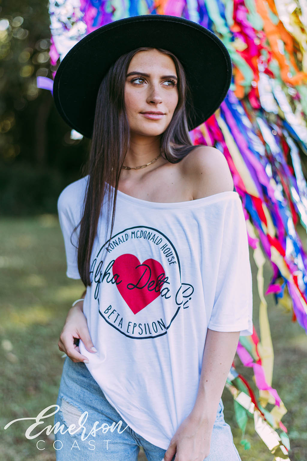 Alpha Delta Pi Ronald Mcdonald House Slouchy Tee