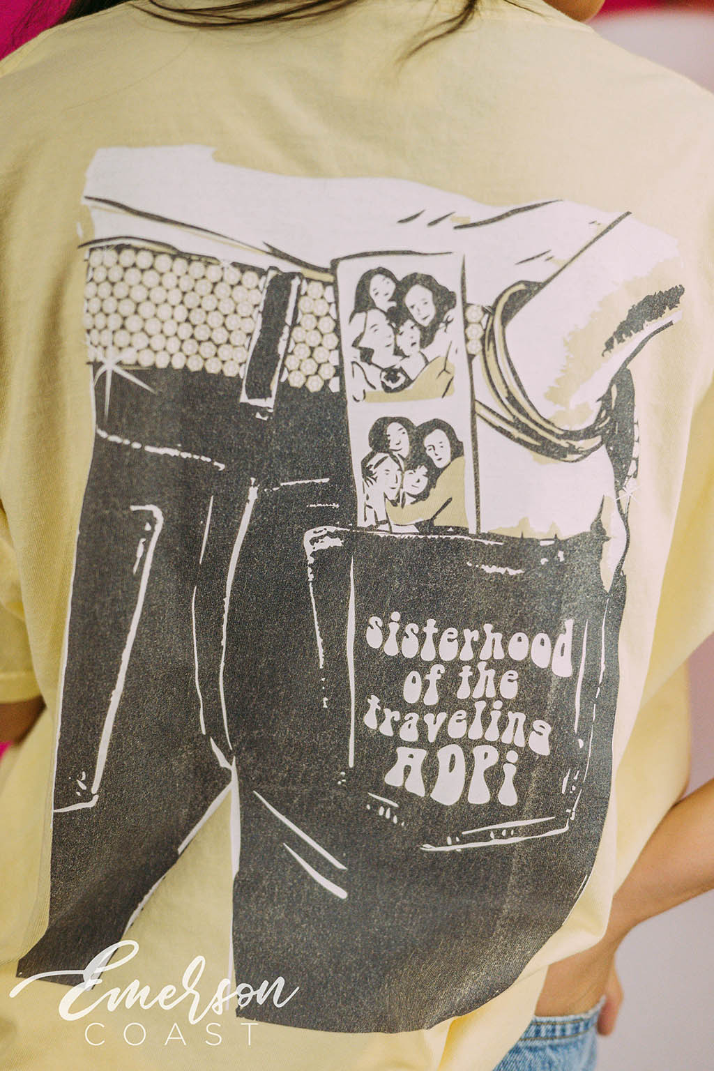 Alpha Delta Pi Sisterhood of Traveling ADPi Tee