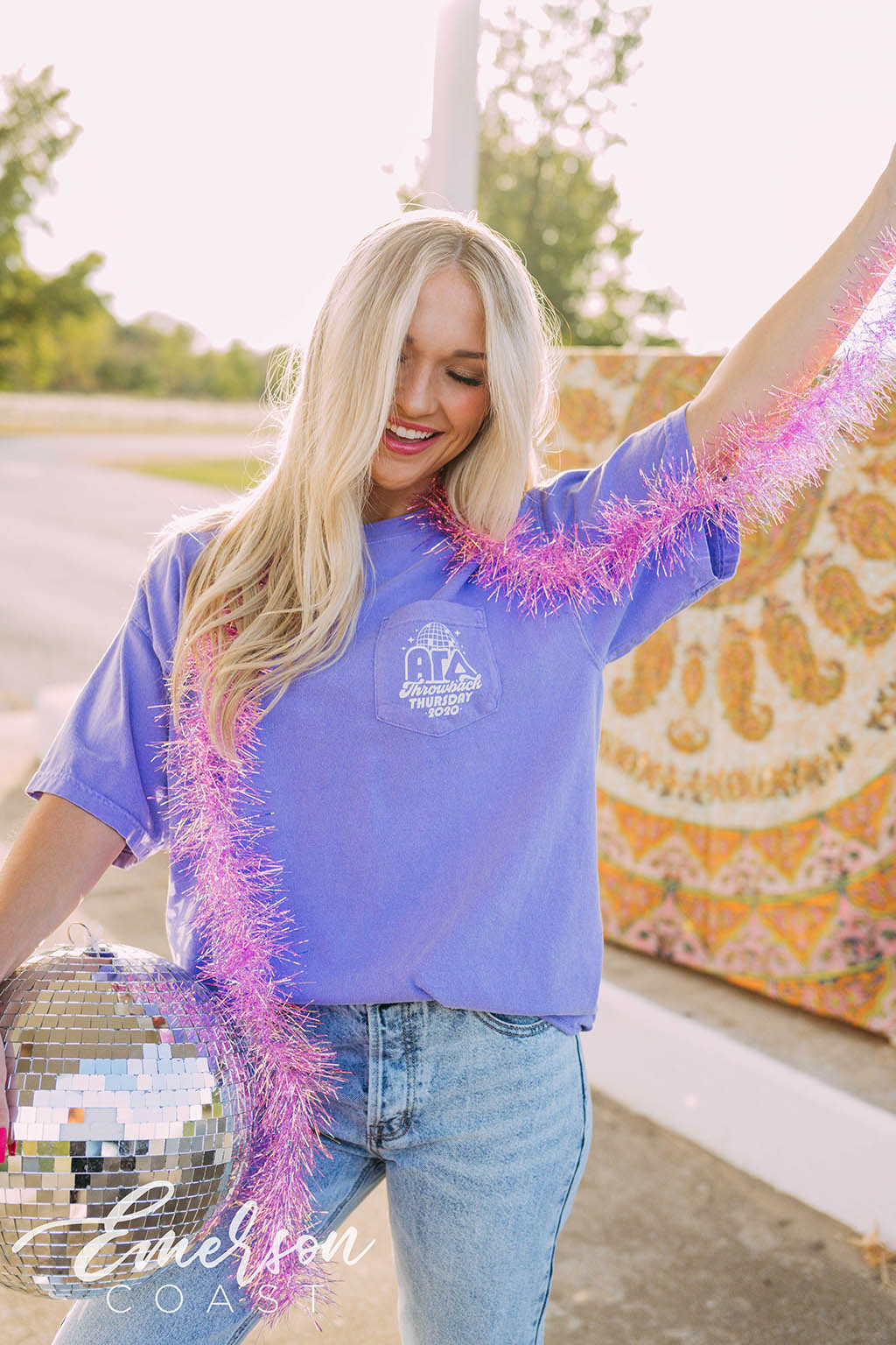 Alpha Gamma Delta Social Throwback Thursday Tee