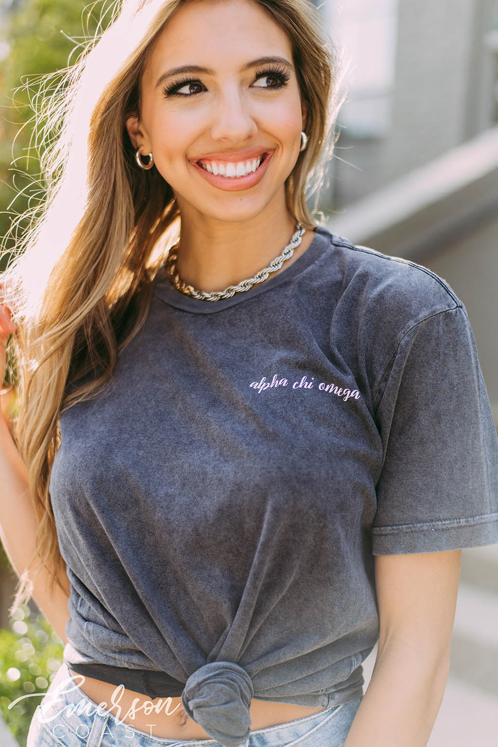 AXO Real Strong Women Mineral Wash Tee