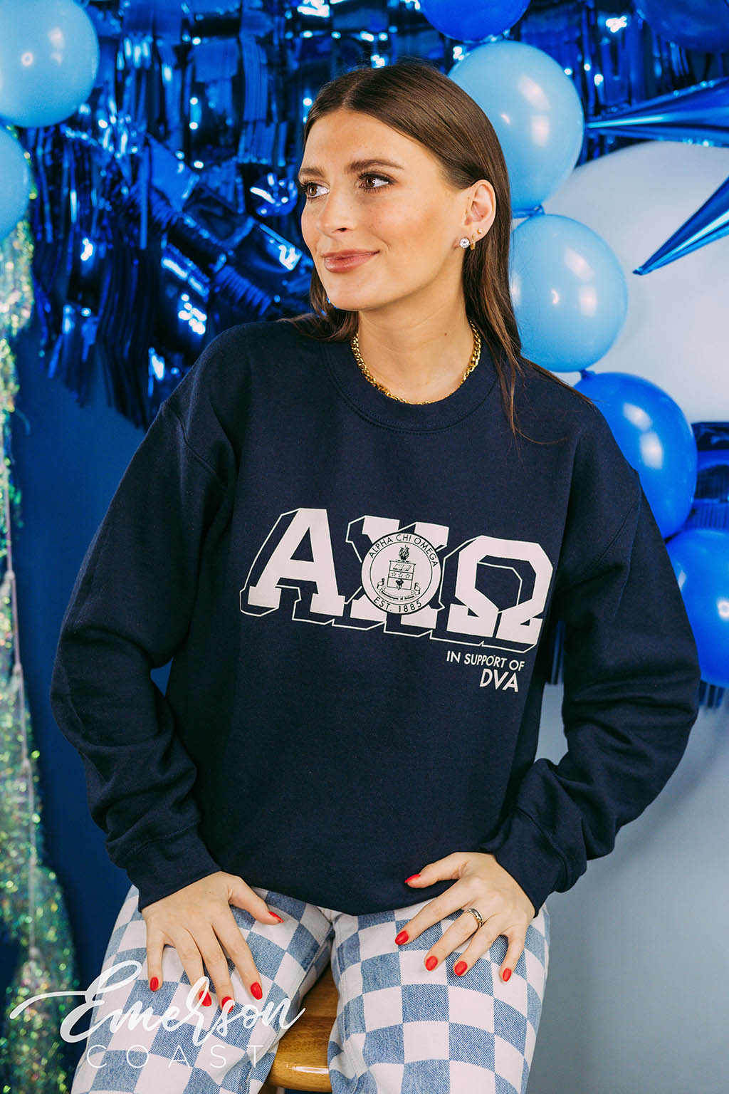 Alpha Chi Omega Philanthropy Classic Crewneck