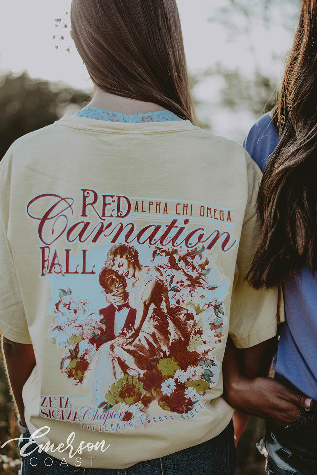 AXO Red Carnation Formal T-shirt